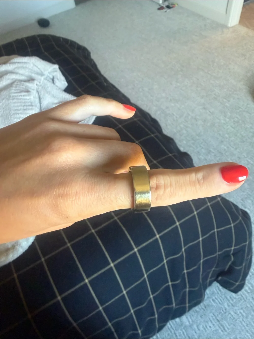 Gold Ultrahuman Ring